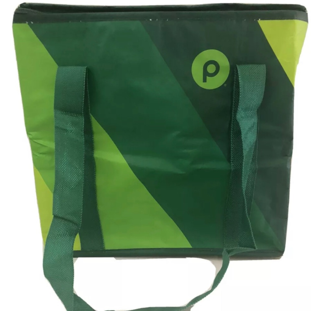 Publix Insulated Cooler Green Shopping Bag NWT